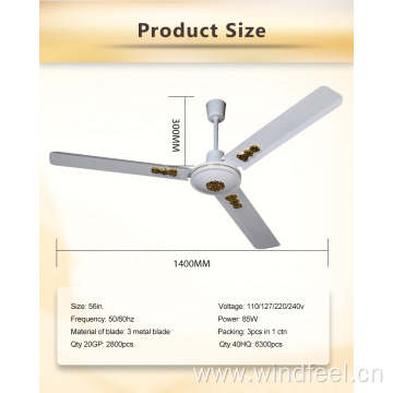 48 Inch Ceiling Fans Golden Decoration